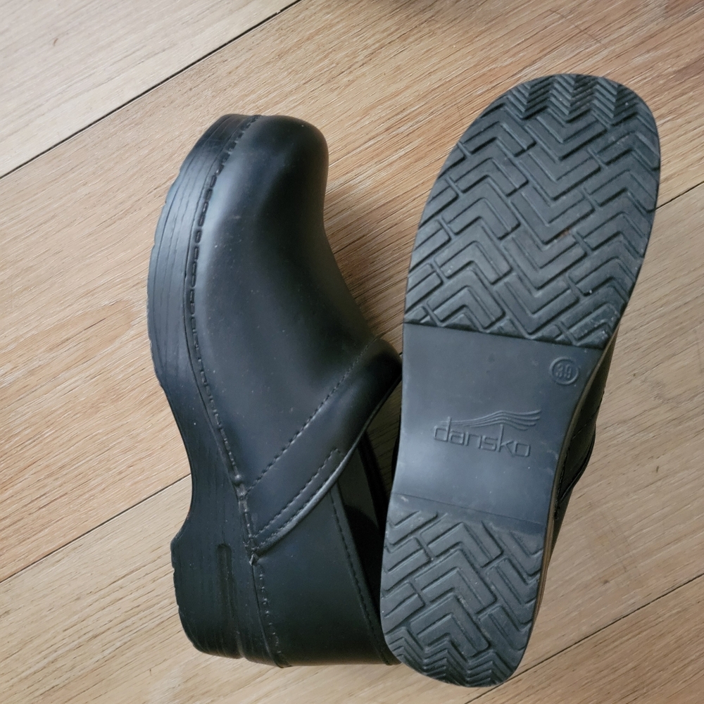DANSKO Black Waterproof Pull Up clog size 39 - Picture 4 of 6
